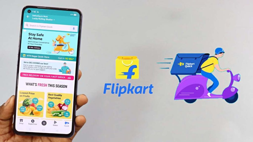 ১৫-২০ মিনিটে অনলাইনে অর্ডার করা জিনিস বাড়িতে, Flipkart আনছে কুইক ডেলিভারি পরিষেবা Flipkart