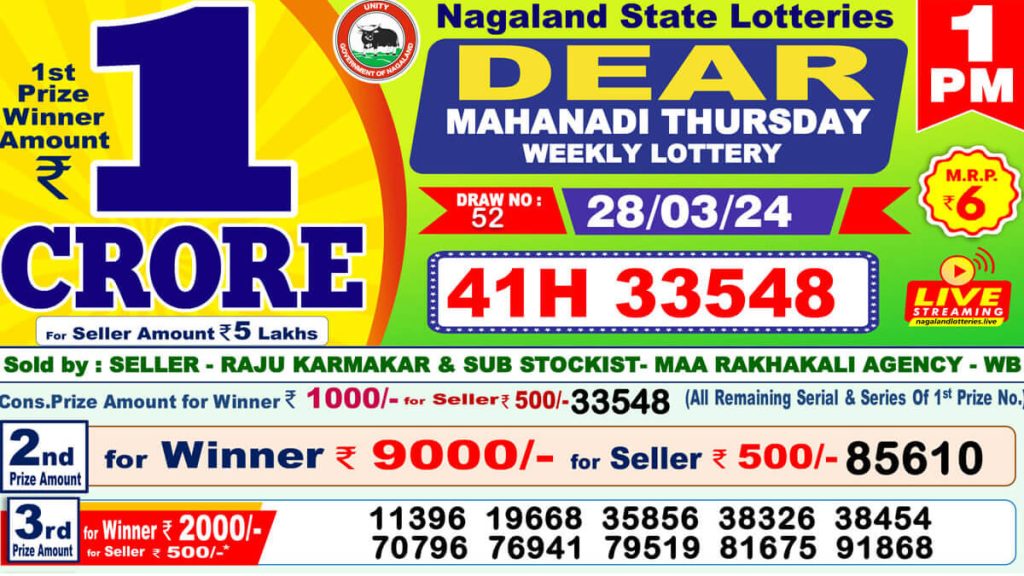 Lottery Sambad Result