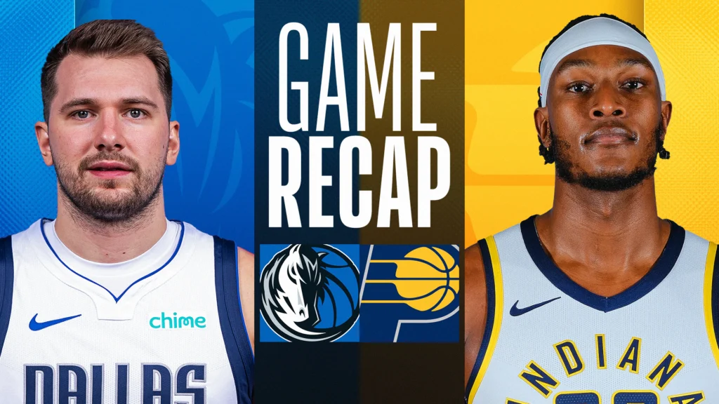 Pacers vs Dallas Mavericks Match Player Stats