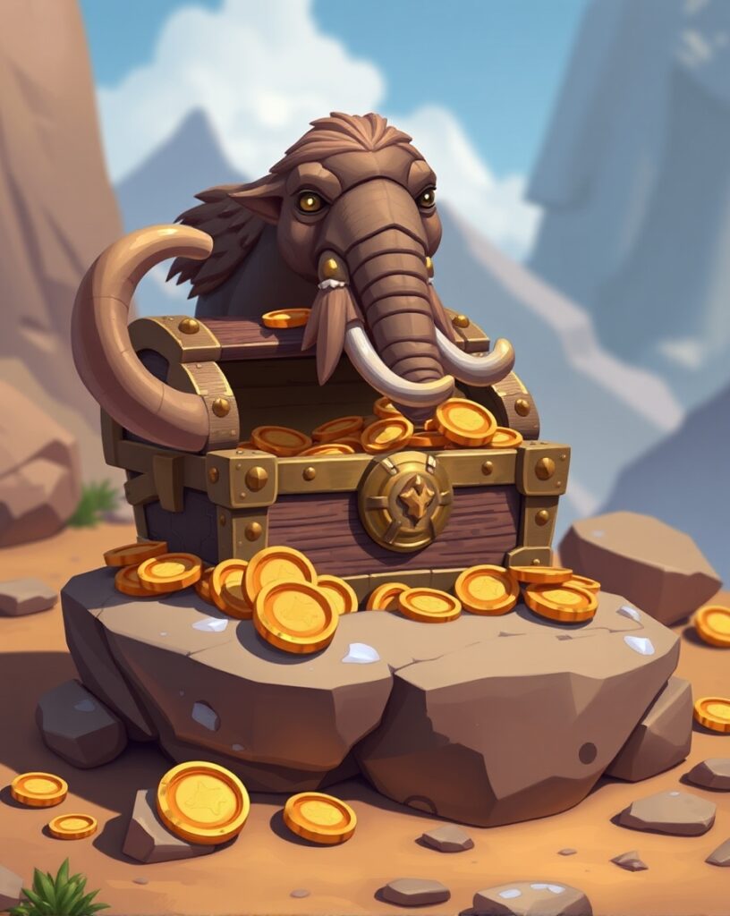 Cuantas Mammoth Coins son necesarias para un chest