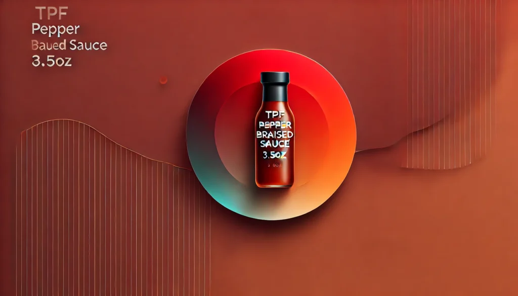 TPF Pepper Braised Sauce 3.5oz