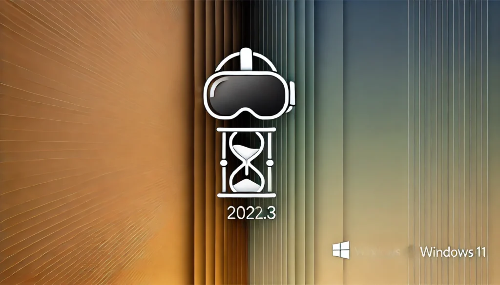 Unity 2022.3 Oculus Link Constant Hourglass on Windows 11