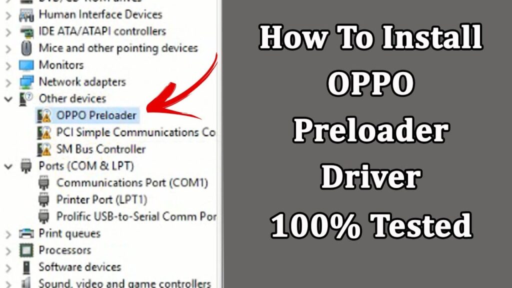 Oppo Preloader Driver
