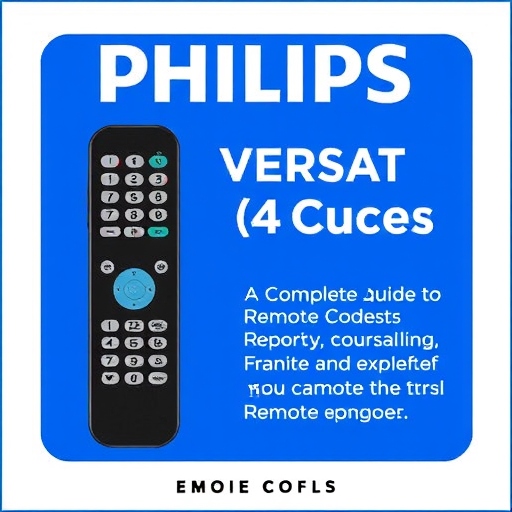 Philips Universal Remote Codes: A Complete Guide to Simplifying Your Remote Control Experience Philips Universal Remote Codes