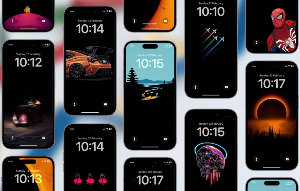 iPhone Black Wallpaper