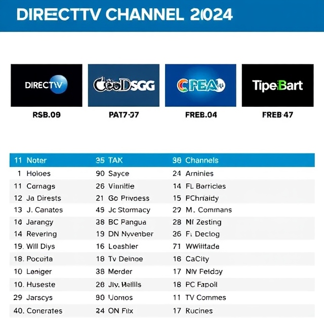 DirecTV Channel List 2024 (With Channel Numbers) DirecTV Channel List 2024 (With Channel Numbers)