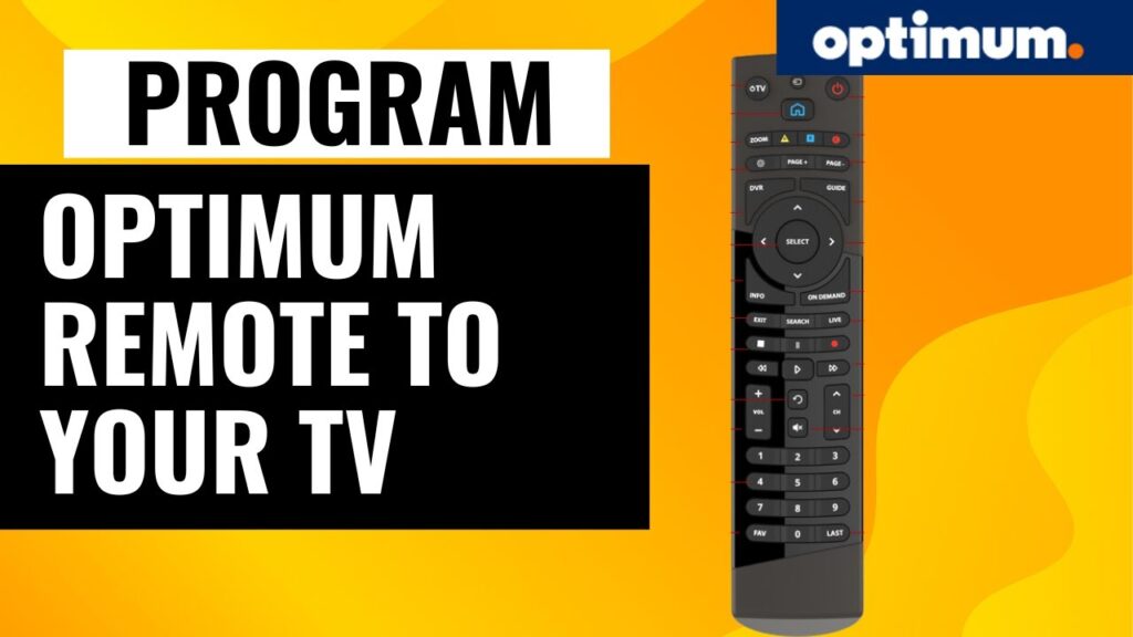How to Program Optimum Remote How to Program Optimum Remote