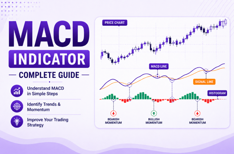 What is a MACD indicator and how does it work?