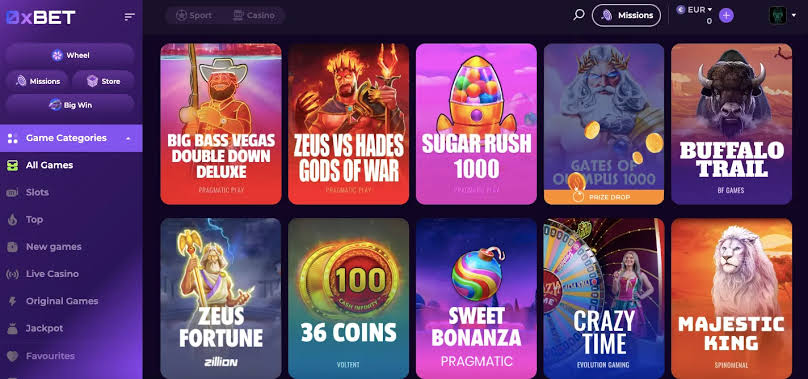 Oxbet – Discover a Diverse Online Gaming Experience